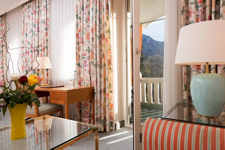 Guest room at the Wyndham Grand Bad Reichenhall Axelmannstein in Bad Reichenhall, Other than US/Canada